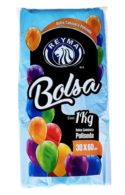 BOLSA CAMISETA POLISEDA GRANDE REYMA 36 X 60 1/25