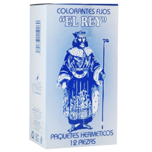 COLORANTES EL REY AZUL MARINO 40/12PZ