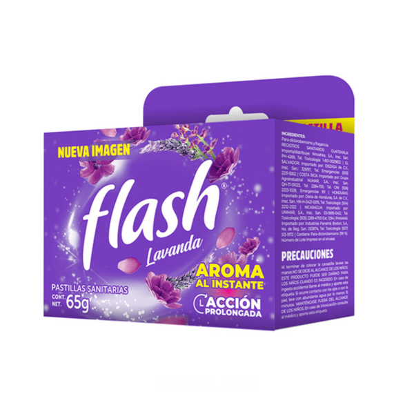 FLASH PASTILLA CANASTILLA LAVANDA 50/65GR