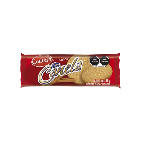 GALLETAS CUETARA CON CANELA 20/45GR