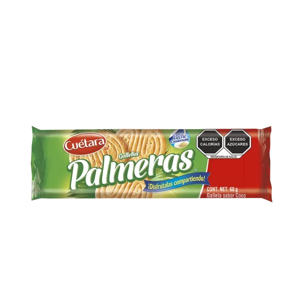 GALLETAS CUETARA PALMERAS 20/60GR