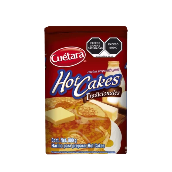 HARINA HOT CAKES TRAD CUETARA 10/800GR