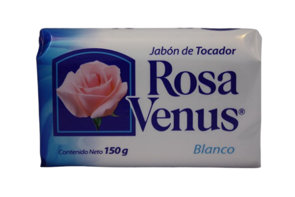 JABON ROSA VENUS BLANCO 40/150 GR