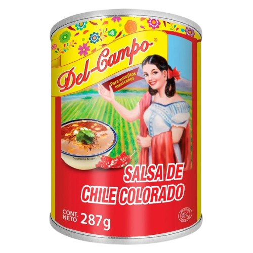 SALSA DE CHILE COLORADO DEL CAMPO 48/287GR
