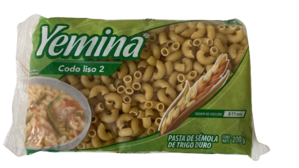 SOPA YEMINA CODO LISO 2 24/200GR