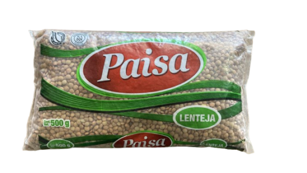 GR LENTEJAS PAISA 20/500GR