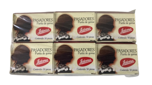 JALOMA PASADOR P/CABELLO EXH 12CAJITAS/50PZ C/U