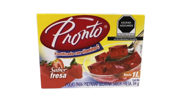 GELATINA PRONTO FRESA 24/84GR