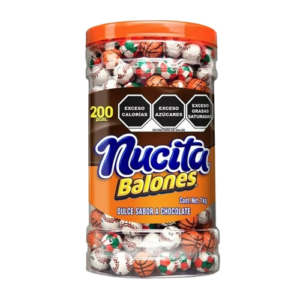 CHOCOLATE BALON NUCITA BITROLERO 10/200PZAS