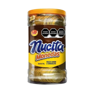 MONEDAS DE CHOCOLATE ORO NUCITAS 10/120PZAS