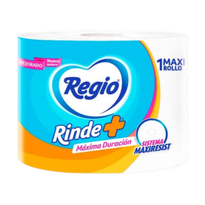 PAPEL HIGIENICO REGIO RINDE+ 400HOJAS/32PZAS