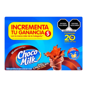CHOCO MILK CHOCOLATE 20EXH/20/18GR