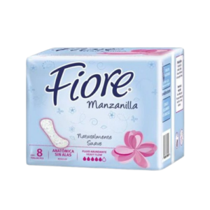 TOALLAS FIORE ANATOMICA S/A 12/8PZAS