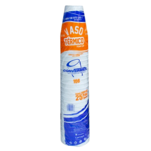 VASO TERMICO CONVERMEX #10 40/25PZAS