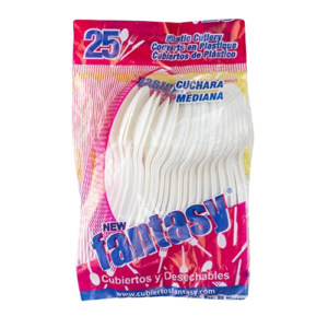 CUCHARA FANTASY MEDIANA 40/25PZAS