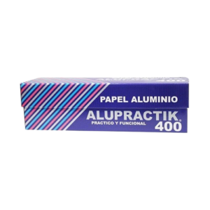 PAPEL ALUMINIO ALUPRACTIK 6/400MT