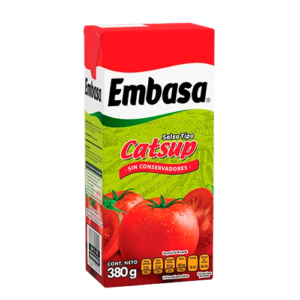SALSA CATSUP EMBASA 24/380GR