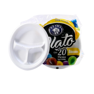 PLATO TERMICO REYMA C/DIV #8 25/20PZAS