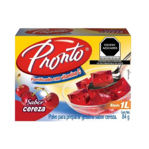 GELATINA PRONTO CEREZA 24/84GR