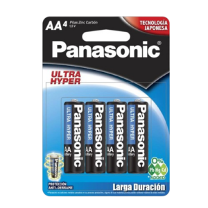 PILA PANASONIC AA BLISTER CON 4PZAS/12BLISTER