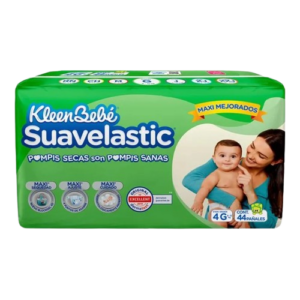 PAÑAL SUAVELASTIC GRANDE 4/40PZAS+4PZAS