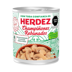 CHAMPIÑONES REBANADOS HERDEZ 24/186GR