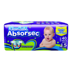 PAÑAL ABSORSEC JUMBO 4/40PZAS