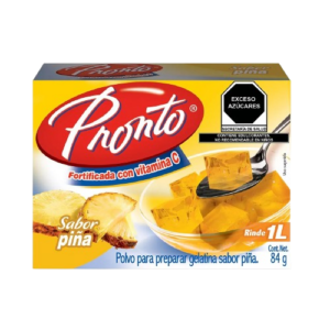 GELATINA PRONTO PIÑA 24/84GR