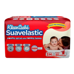 PAÑAL SUAVELASTIC MEDIANO 4/40PZAS+4PZAS