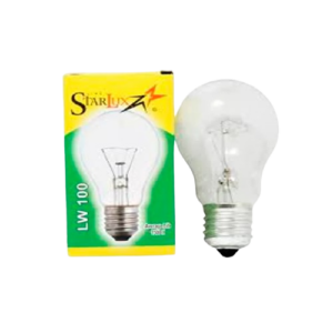 LAMPARA INCANDESCENTE STARLIGHT 100W 1/100PZAS