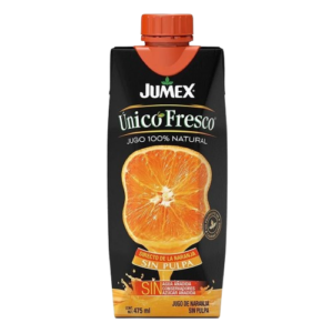 JUGO JUMEX UNICO FRESCO NARANJA 12/475ML