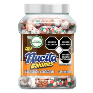 CHOCOLATE BALONES NUCITA BITRO 12EXH/200PZAS