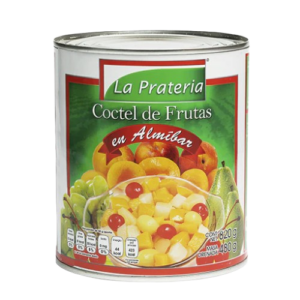 COCTEL DE FRUTAS EN ALMIBAR LA PRATERIA 12/820GR