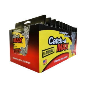 TRAMPA PEGA RATONES CATCH-A MAX C/12PZAS