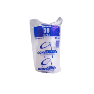 TAPA PLASTICA COMVERMEX LISA #414 20/50PZAS