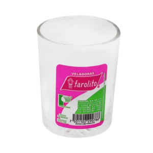 VELADORA FAROLITO VOTIVO C/48PZAS
