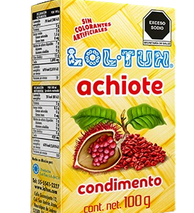 ACHIOTE CONDIMENTO LOL TUN 45/100GR