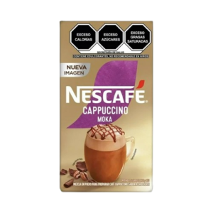 CAFE NESCAFE P/PREPARAR CAPUCCINO MOKA 6/22GR