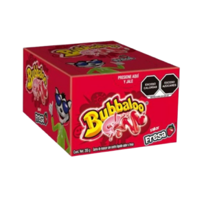 CHICLE BUBBALOO FRESA 32EXH/47PZAS