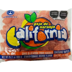 GOMITA GAJO DE NARANJA CALIFOR 25/800GR