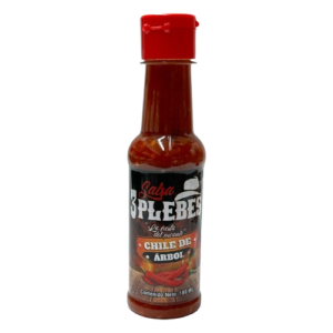 SALSA DE CHILE DE ARBOL 3 PLEBES 24/180ML