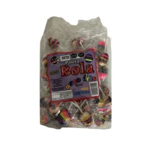 PALETAS MEGA PALEBOLA ARCOIRIS 24/40PZAS