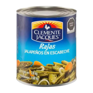CHILE EN RAJAS CLEMENTE JACQUES 6/2.800KG