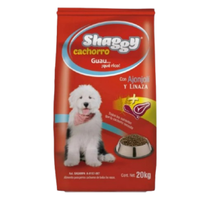 ALIMENTO SHAGGY CACHORRO 20KG