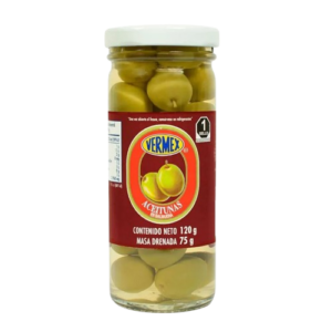 ACEITUNA CON HUESO VERMEX 24/120GR