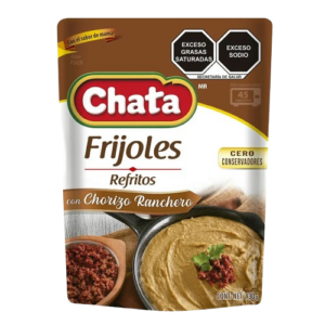 FRIJOL CHATA C/CHORIZO RANCHERO 12/430GR