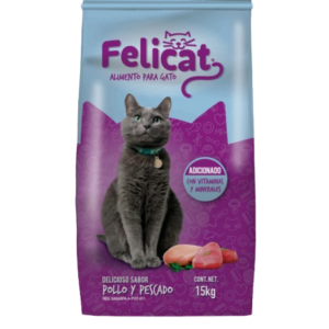 ALIMENTO PARA GATO FELICAT 15+1KG