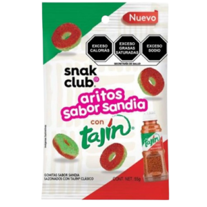 GOMITAS ARITOS DE SANDIA CON TAJIN 12/55GR
