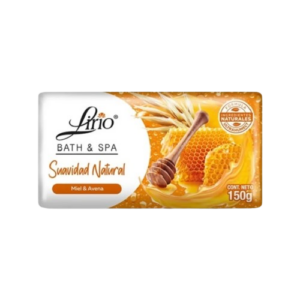 JABON LIRIO AVENA MIEL 12EXH/4PZAS/150GR