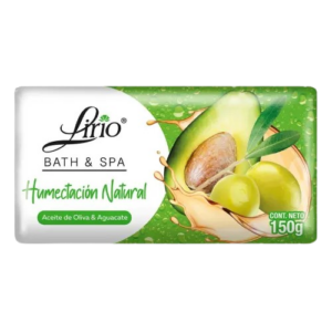 JABON LIRIO OLIVO EXH 12/4 PZAS/150GR